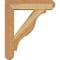 Ekena Millwork Funston Craftsman Rough Sawn Bracket w/ Offset Brace, Western Red Cedar, 6"W x 22"D x 26"H BKT0604X22X26FST04RWR - alternate 2